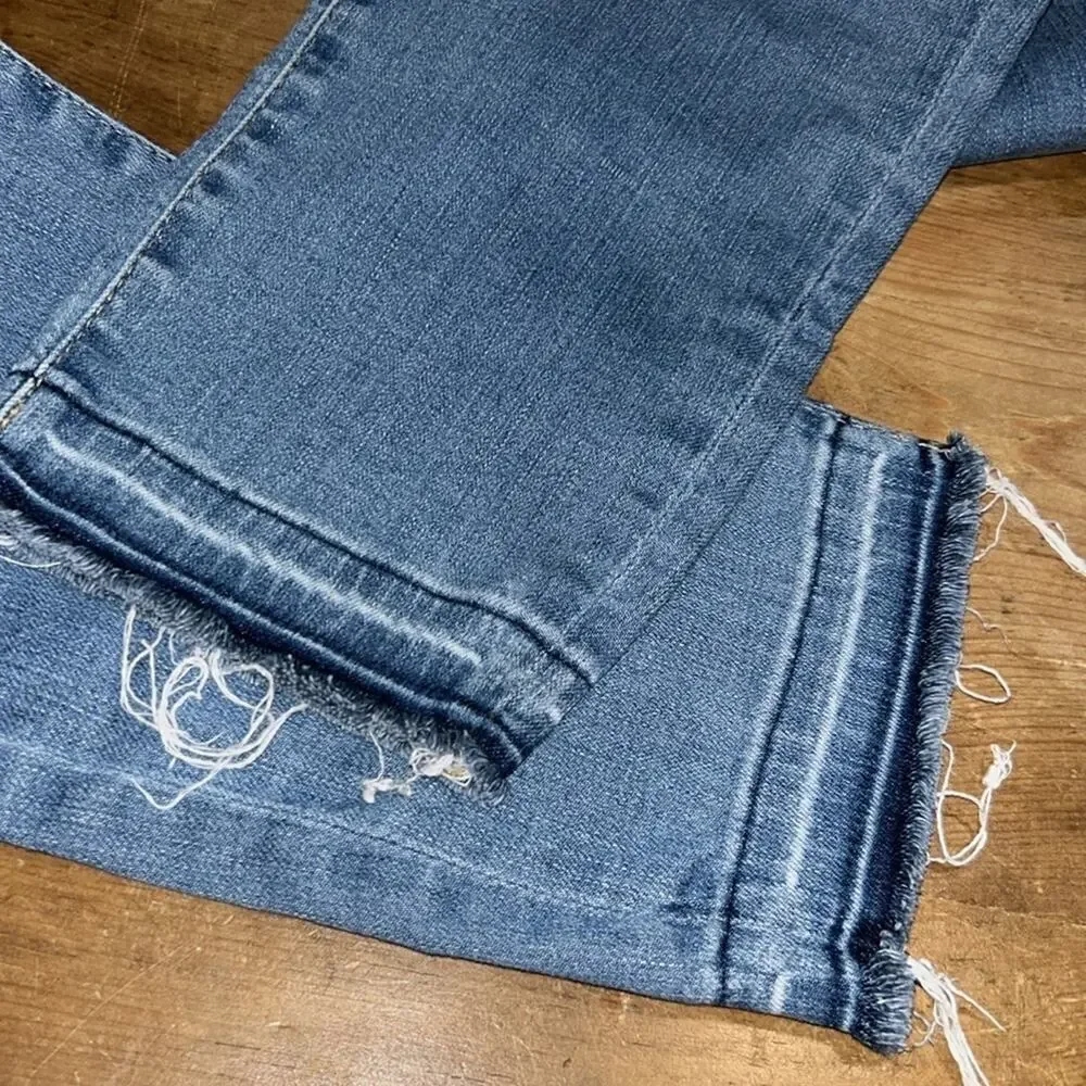 ankle distressed